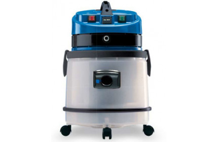 MEC IDROCLEAN Ковровый экстрактор, пласт. бак, водн. НЕРА-фильтр, 1 турб, 27 л, бак для химии 6,2 л.