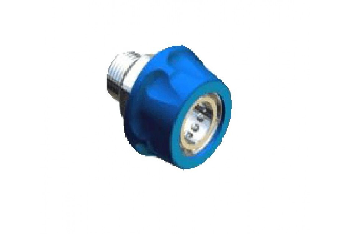 Байонет ARS 178 высокого давления 1/2ш, 250 бар (нерж) в синем пластике.