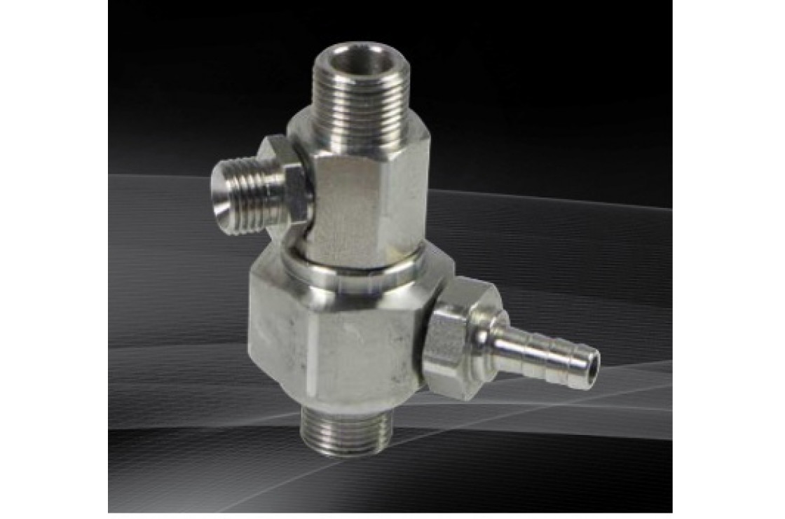 Пенная станция на одно средство 25 - 250 бар 3/8ш.3/8ш.с подачей воздуха