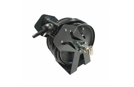 Барабан авто. для рукава 15м. 1/2ш. 1/4ш. (кр.+пласт.) 200 бар