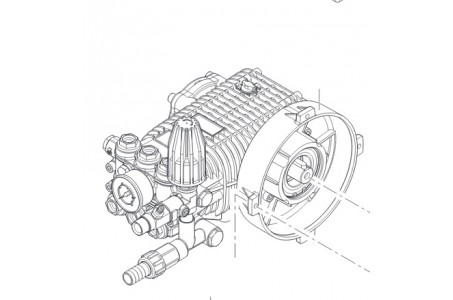 Comet RW 4035 S (15/230) TS IDRO K для K 9.15 вал 24мм