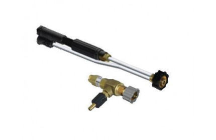 Пенокомплект с эжектором + LS12 2.1мм. + распылительный ствол красный