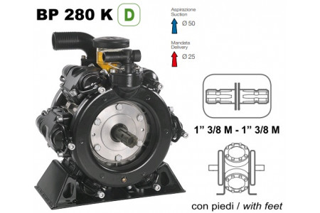 Насос Насос мембранный Comet® серия ВP280 D (248л/мин; 20 бар); вал ВОМ 13/8