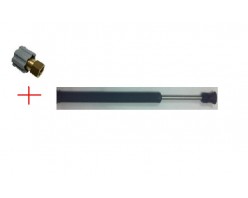 Удлинитель (нерж) с термозащитой и форсункодержателем 900 мм, вход 22х1,5 г; выход 1/4 г.