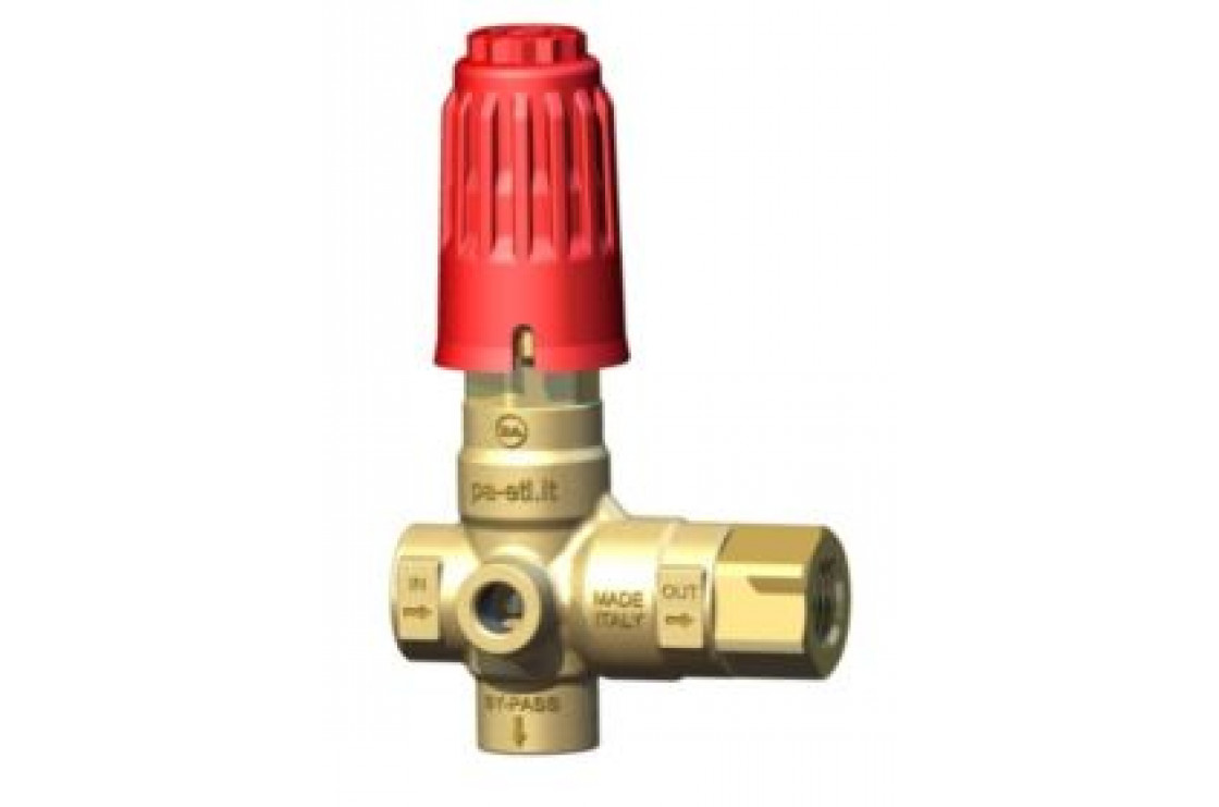 Регулировочный клапан VB 36-350, вход 1/2 г. выход 1/2 г.  90 °C 40 л/мин 390 бар