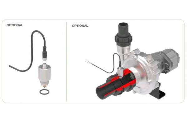 Насос центробежный Comet® серия C610H-PTO(нерж.) с мультиплекатором(655 л/мин;11,8 бар) + патрубки