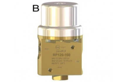Клапан пневматический RP 30 вход 3/4 г. выход 3/4 г. воздух 1/4 г. 120 л/мин 175 бар