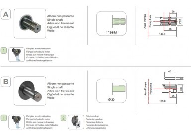 Насос мембранный Comet® серия ВP110 D (110 л/мин; 20 бар); гидрокомпенсатор; вал ВОМ 13/8