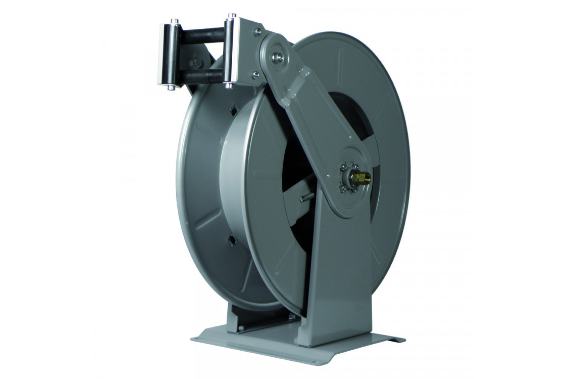 Барабан авто. для сварки для рук. дл. 20м  5/16 (8+8) (кр.) 2x3/8ш. 2x3/8г. 20 бар