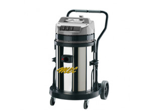 MEC WD 62/3 SG для сух. и влажн. уборки,тележка, мет. бак,3 турб,3500 Вт,62 л. гараж. компл.