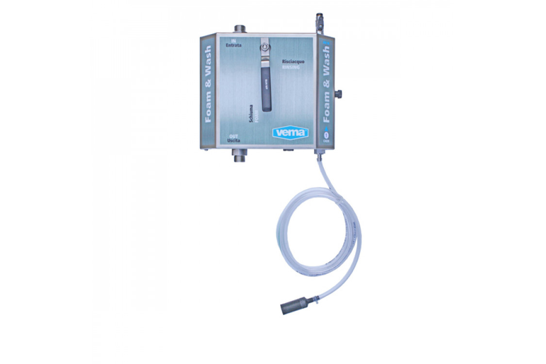 Пеногенер.система Foam &amp; Wash М.Р., 10-50 бар, с подачей воздуха, на 1 ср-во 1/2ш. 1/2ш.