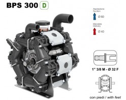 Насос мембранный Comet® серия ВPS300 (295 л/мин; 20 бар); ВОМ 13/8 - вал d32 внутрен./шпонка