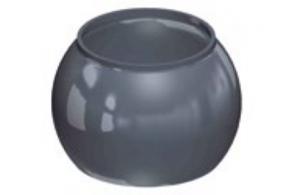 Шаровой ниппель под сварку D48, черная сталь