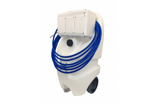  110л пластик со шлангом, шаровым краном и копьем