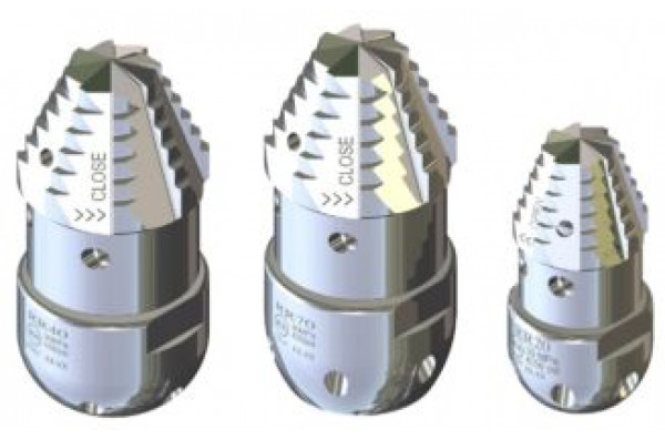 Форсунка каналопромывочная с роторной фрезой сопло 20; вход 1/2г; бой 6Rх4S
