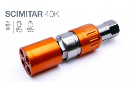 Аксессуар для мойки Вращающееся форсунка SCIMITAR 40K 2800 бар (без заглушек и форсунок)