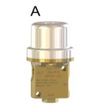 Клапан пневматический RP 30 вход 1/4 г. выход 1/4 г. воздух 1/4 г. 30 л/мин  175 бар