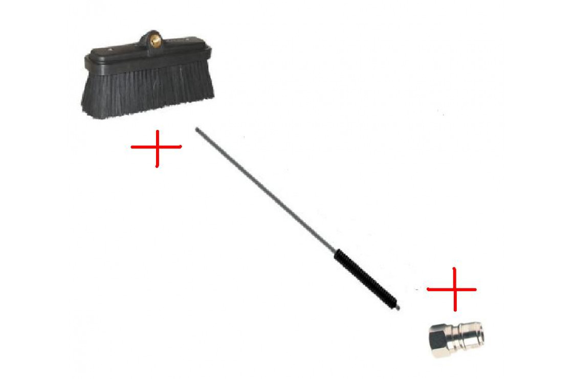 Щетка в сборе 1500мм; вход  ниппель ARS 350