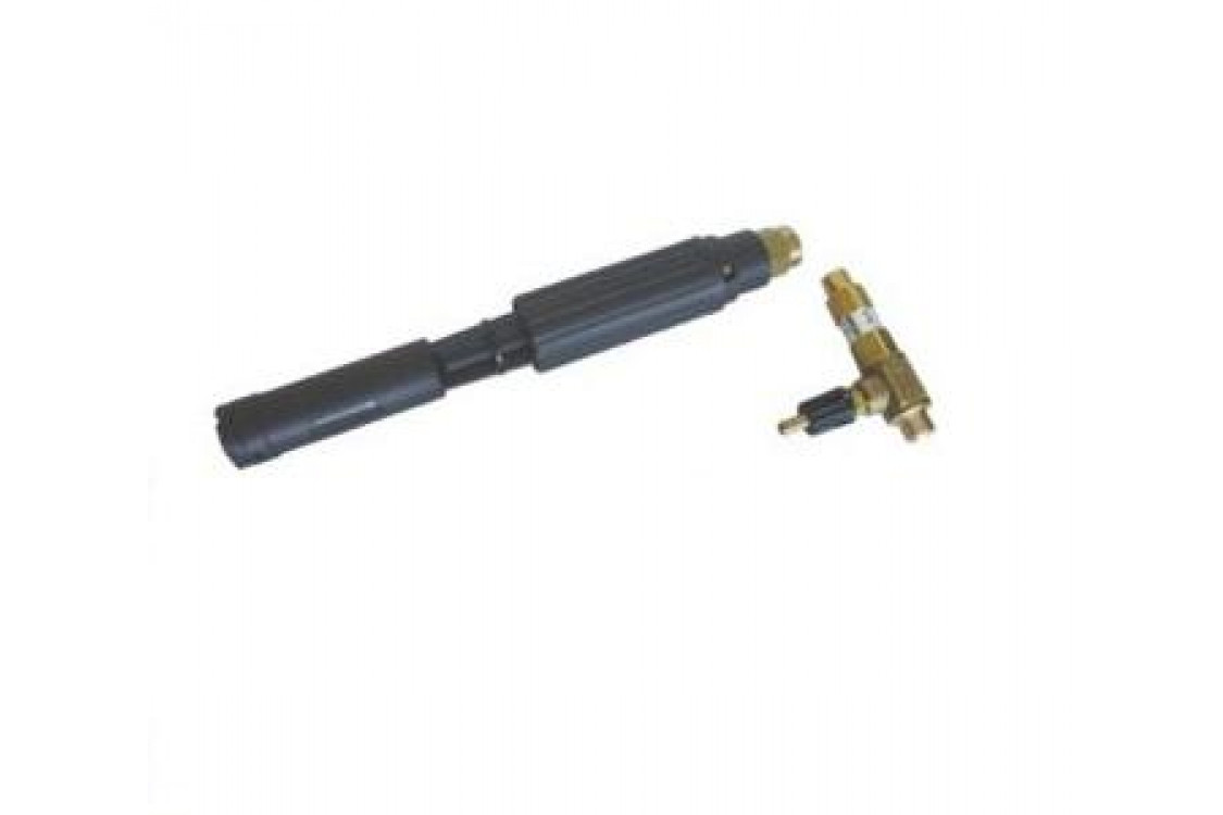 Пенообразующая насадка LS12  с наружным эжектором;  вход 1/4г - 3/8ш-ш. (черный)