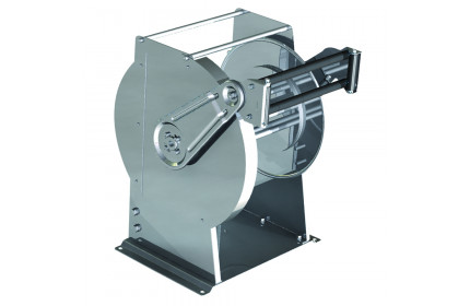 Барабан с электроприводомдля рук. дл.50м. 3/4 35 м.1 (нерж.) 1ш.3/4г. 12 В 80 бар (пульт упр.)