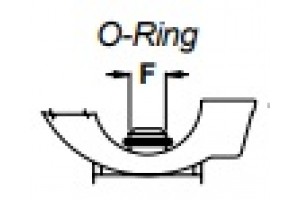 Кольцо уплотнительное входного штуцера форсункодержателя  F7