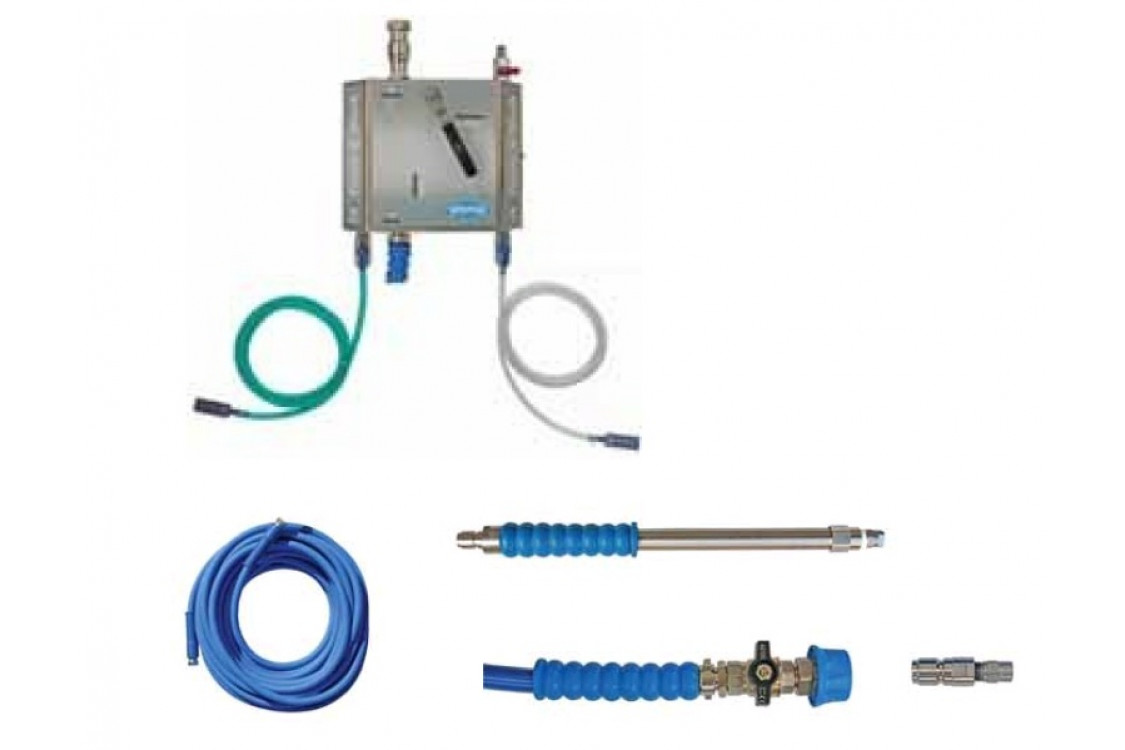Пеногенер. система  Foam &amp; Wash B.Р. 2-8 бар, с подачей воздуха, на 2 ср-ва 1/2ш.1/2ш. с аксесс.