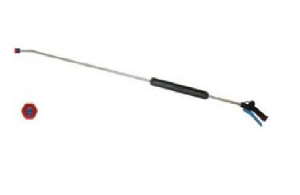 Пистолет для пеногенератора 1500мм (нерж) с соплом спреера 1,1 мм.