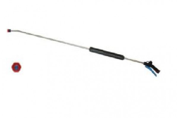 Пистолет для пеногенератора 1500мм (нерж) с соплом спреера 1,1 мм.