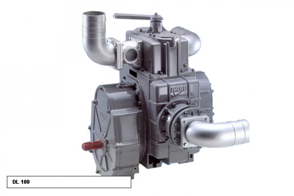 Насос вакуумный JUROP DL 120, 1000 об/мин, левое вращение