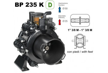 Насос мембранный Comet® серия ВP 235 D 2 (222 л/мин; 20 бар); вал ВОМ 13/8