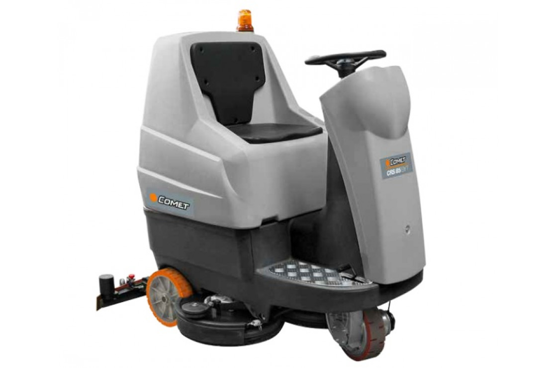 Поломоечная аккумуляторная машина с сидением для водителя Comet CRS 85BYT; без АКБ с ЗУ