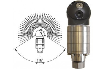 Насадка для мойки емкостей А42-R2 с гидроприводом;20 л/мин; 160 бар; 90 град.(нерж).вход 1/2г.