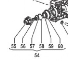 Клапан в сборе насоса BP265/305/300/BPS300