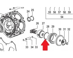 Кольцо шатуна 85X3X3,4 насоса BP/BPS300