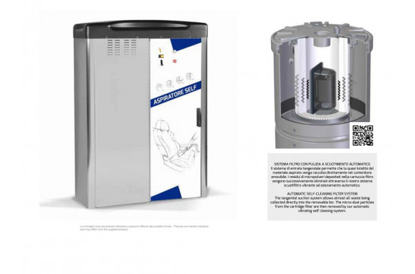 Пылесос самообслуживания на 2 поста 2,2 кВт- 400