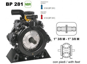 Насос мембранный Comet® серия ВP281 (248л/мин; 20 бар); вал ВОМ 13/8