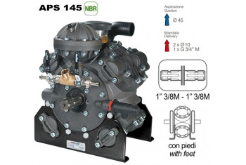 Насос мембранный Comet® серия APS 145 (142 л/мин; 50 бар); вал ВОМ 13/8