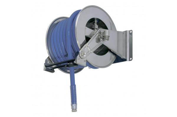 Барабан авто. для рук. дл. 100м 1/2  (кр.) 1/2ш.1/2ш. 200 бар