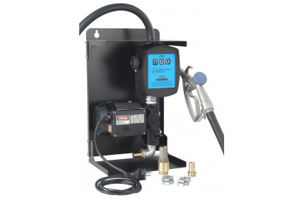 Установка для заправки дизельного топлива с заправочным пистолетом с отсечкой мобильная 220 В