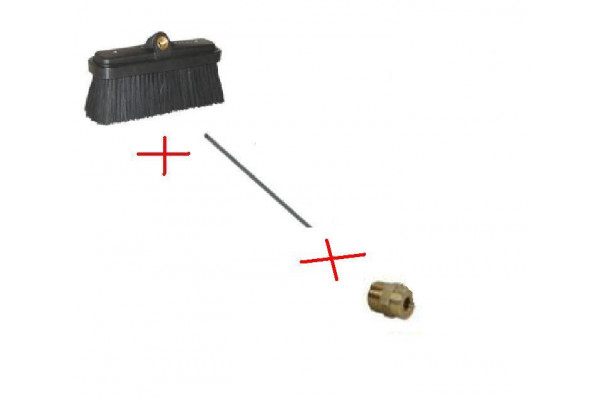 Щетка в сборе 500мм; вход М22х1,5ш.