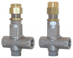 Клапан предохранительный VS 24 - VS 43 - Aisi 303 (нерж.); вход 1/2г, 80 л/мин 310 бар