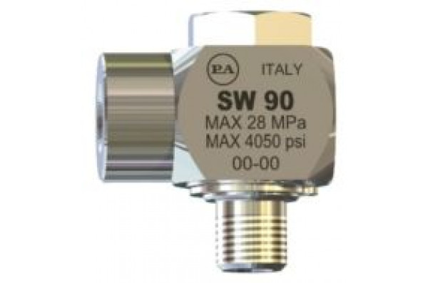 Поворотное устройство 90 гр. угловое (нерж); 3/8г-3/8ш