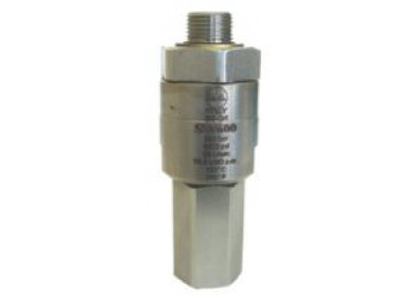 Поворотное устройство прямое (нерж);SW600 -660 бар- шарнир,  3/8г.-3/8ш.