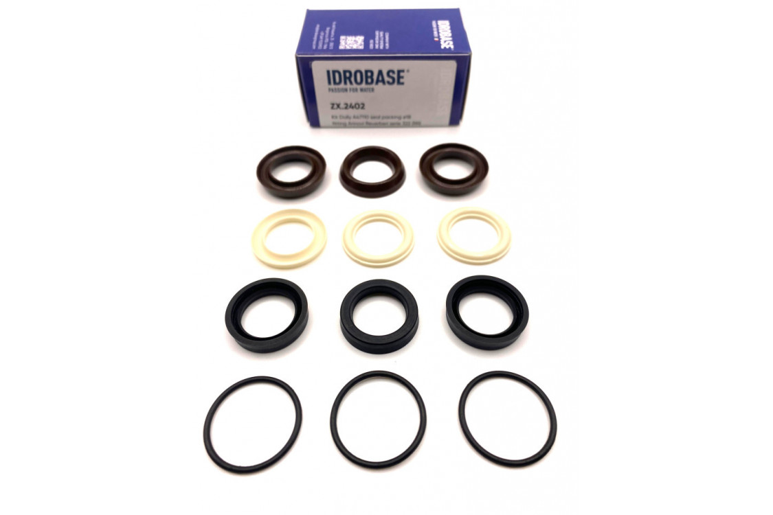KIT 47110 Комплект водяных уплотнений для Annovi Reverberi Serie 322 RR Ø18 мм, ZX.2402, Италия IDROBASE