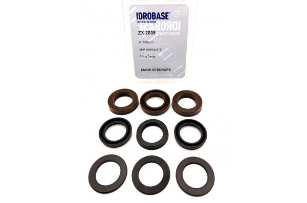 DPF-18 KIT 4 для DANAU DBD, DBF, DBQ Комплект водяных уплотнений, Ø18 мм, ZX.2035, Италия IDROBASE