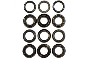 Комплект манжет ТехУм аналог KIT P 28, KTRI 18579 для IPC Portotecnica ROYAL PRESS DSPL 3060 T (без латуни), Ø20 мм
