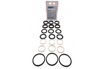 KR4 KIT Комплект водяных уплотнений для Kranzle моделей: AQ, B, D, 3000, Quadro Ø20 мм, ZX.0411, Италия IDROBASE