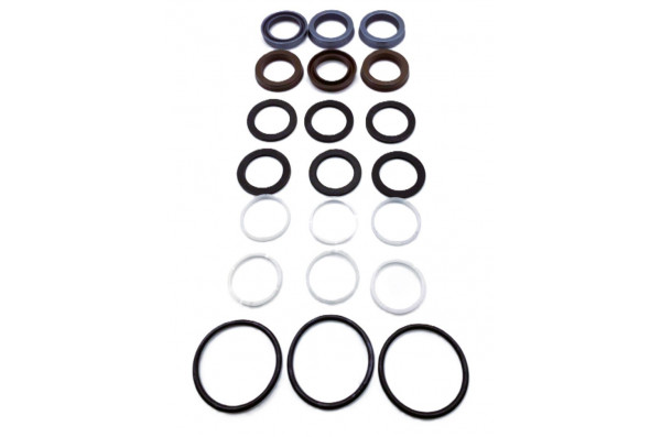 KR4 KIT Комплект водяных уплотнений для Kranzle моделей: AQ, B, D, 3000, Quadro Ø20 мм, ZX.0411, Италия IDROBASE