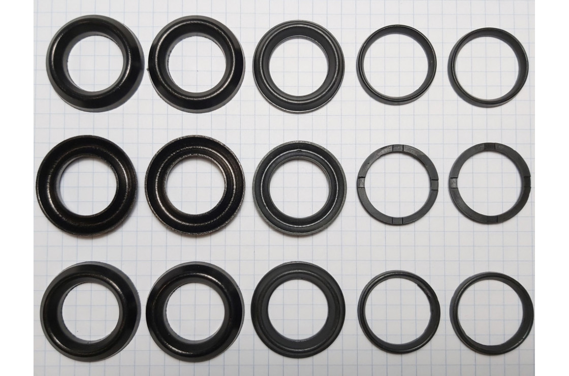 Комплект манжет ТехУм аналог KIT 102, 5019003900/50190039 для Comet FW2, Ø20 мм