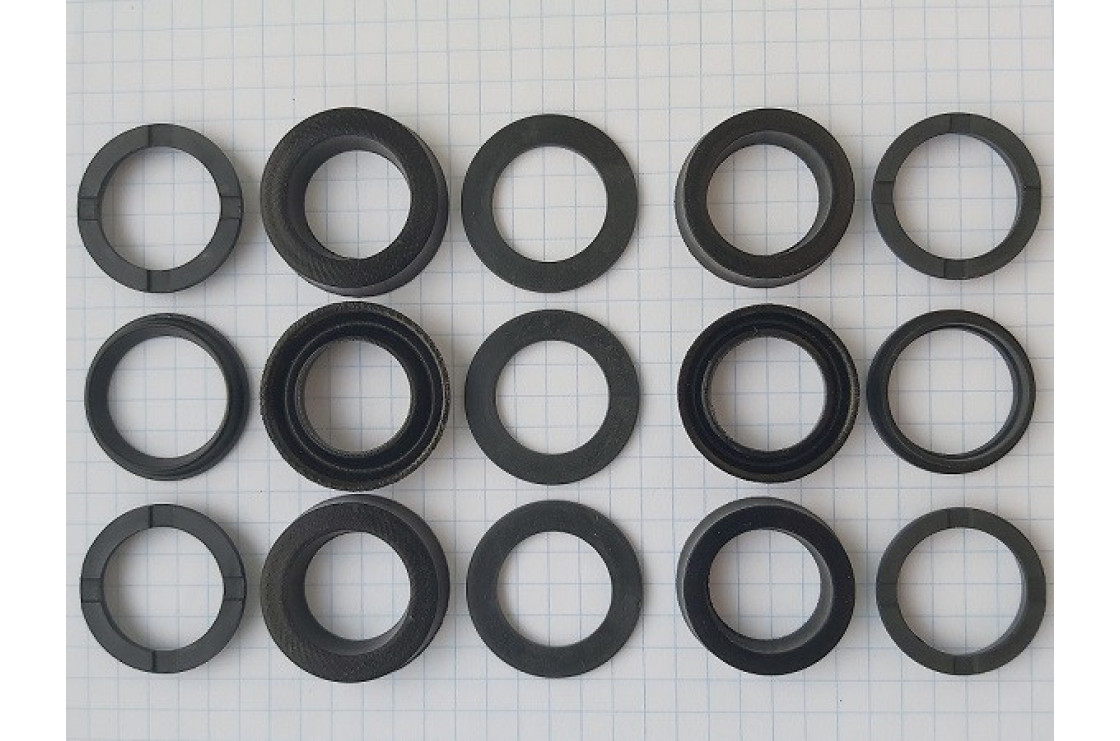Комплект манжет ТехУм аналог KIT 100, 5019067300/50190673 для Comet RW, Ø18 мм